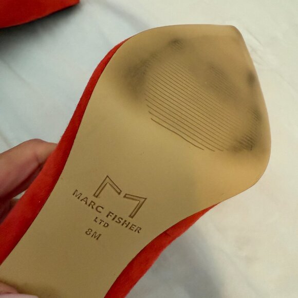 Marc Fisher LTD Sassie Suede Pump - Picture 10 of 13